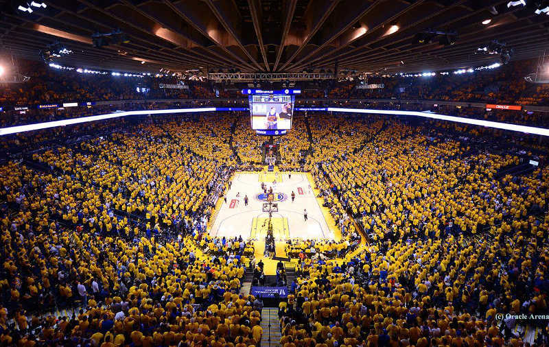 oracle arena seating chart